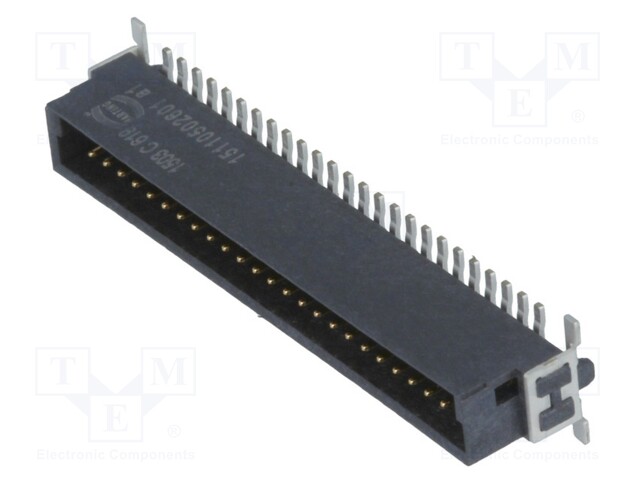 Connector: PCB to PCB; male; PIN: 50; 1.27mm; Series: har-flex; 2.3A