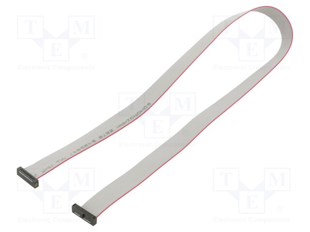 Ribbon cable with IDC connectors; Tape ph: 0.64mm; 469.9mm