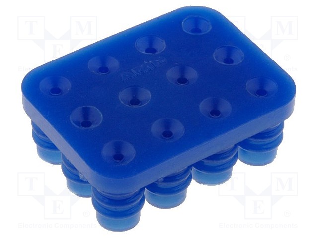 Gasket for wire; Universal MATE-N-LOK; 6.35mm; PIN: 12