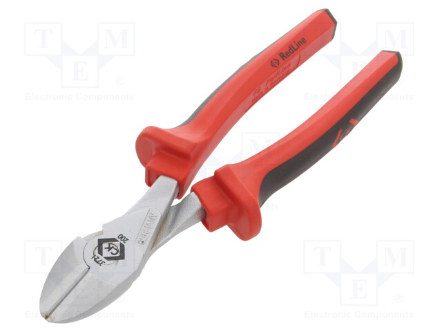 Pliers; side,cutting; 200mm