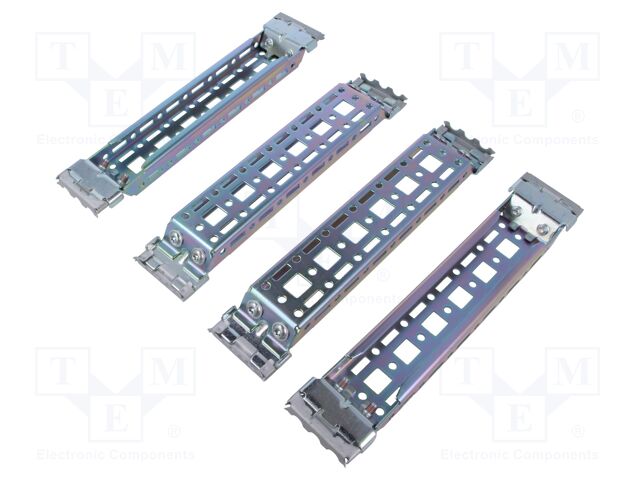 Rail for interior installation