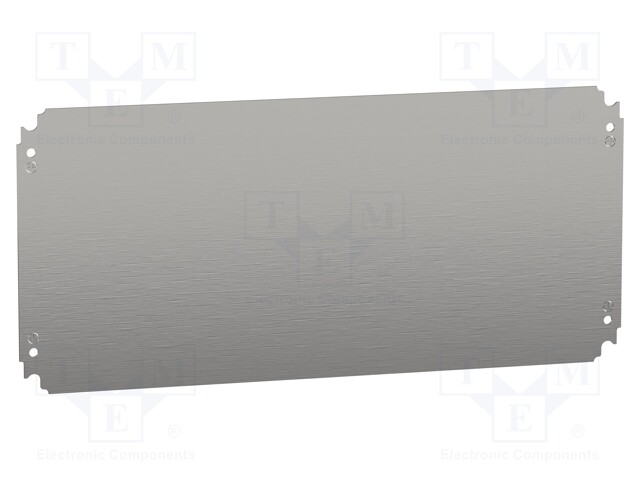 Mounting plate; galvanised steel; W: 300mm; L: 600mm