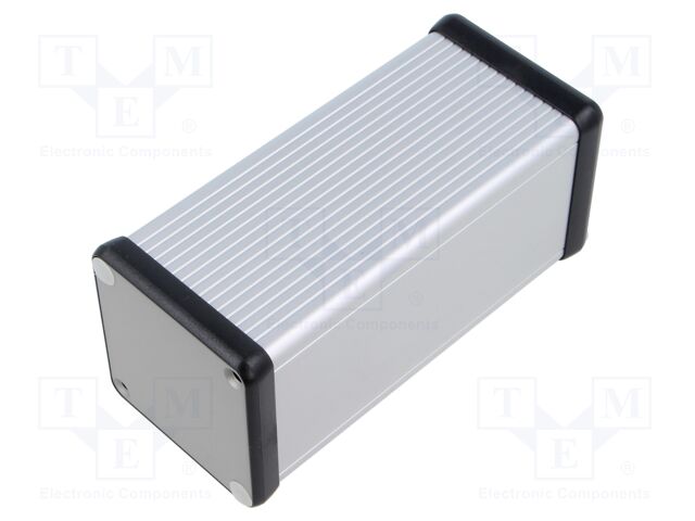 Enclosure: with panel; 1455; X: 54mm; Y: 120mm; Z: 54mm; aluminium