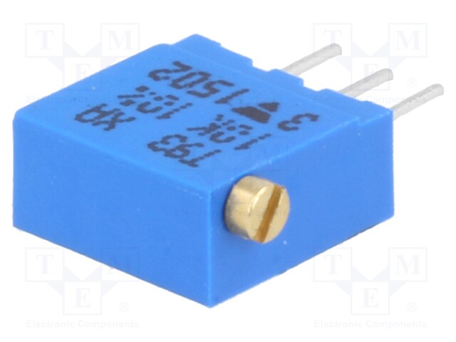 Potentiometer: mounting; multiturn; 10kΩ; 500mW; THT; ±10%; linear