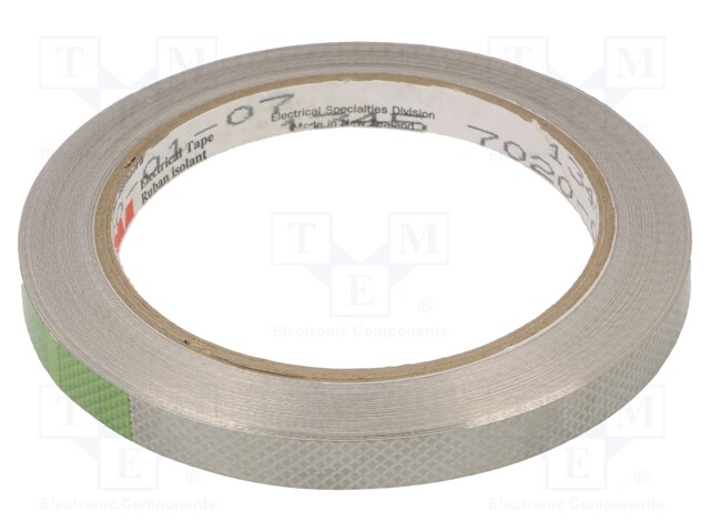 Tape: shielding; W: 9mm; L: 16.5m; Thk: 0.04mm; acrylic; 0.001Ω