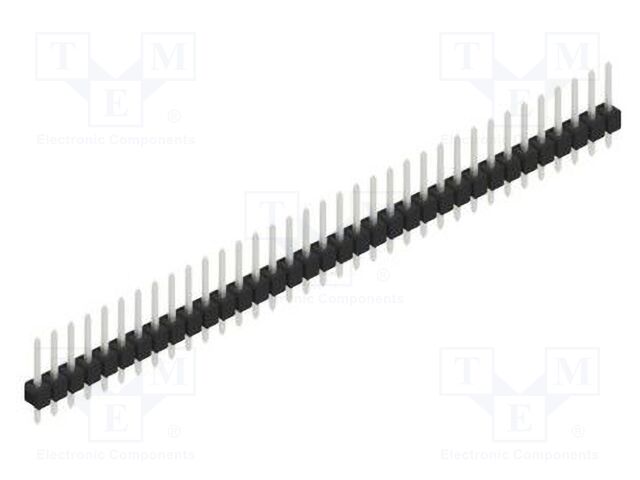 Connector: pin strips; pin header; male; PIN: 35; 2.54mm; THT; 1x35