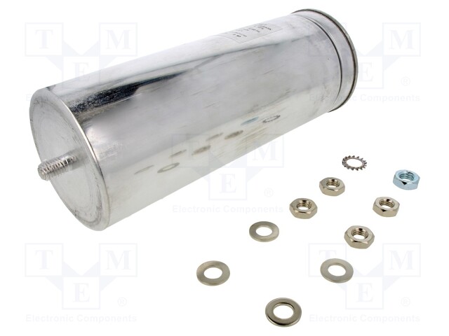 Capacitor: polypropylene; 100uF; Leads: M10 screw; ESR: 1.3mΩ; C44P