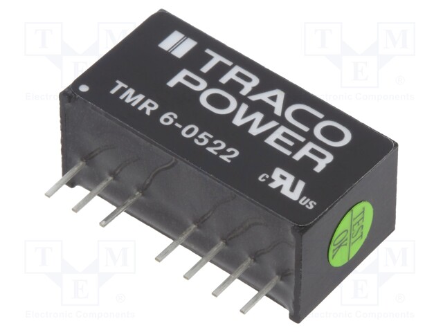 Converter: DC/DC; 6W; Uin: 4.5÷9V; Uout: 12VDC; Uout2: -12VDC; SIP8