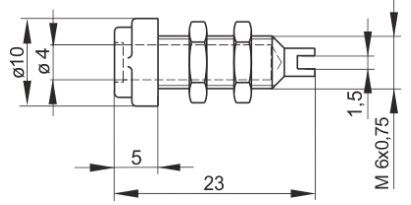 Connector: 4mm banana; socket; 16A; 30VAC; 60VDC; white; screw; 23mm