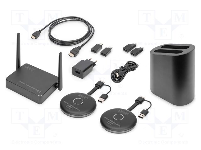 HDMI extender; Support: 4K,HDR,UHD 2160p; black; ABS,metal; 50m