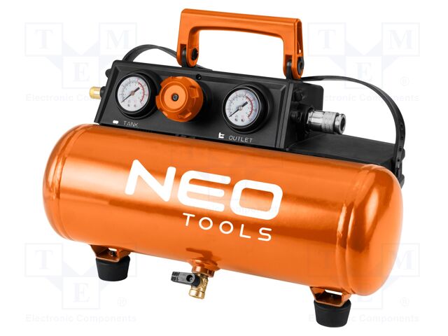 Battery compressor; battery; 18VDC; max.8bar; 14l/min; 3.8l
