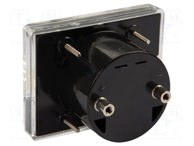 Ammeter; analogue; on panel; I DC: 0÷3A; Class: 2,5; 70x60mm