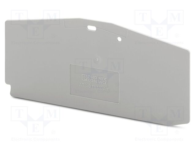 Separating plate; L: 46.9mm; W: 0.8mm; H: 104.4mm; Body: grey