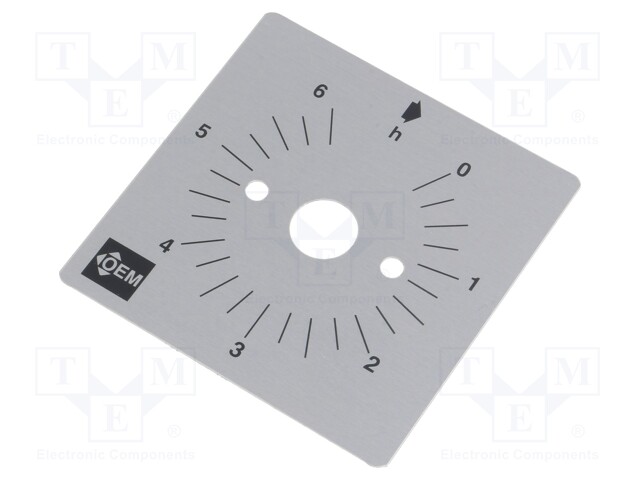 Scale for mechanical timer; Application: MI2R
