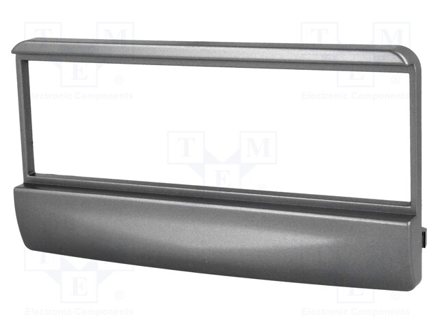 Radio mounting frame; Ford,Mazda; 1 DIN; silver