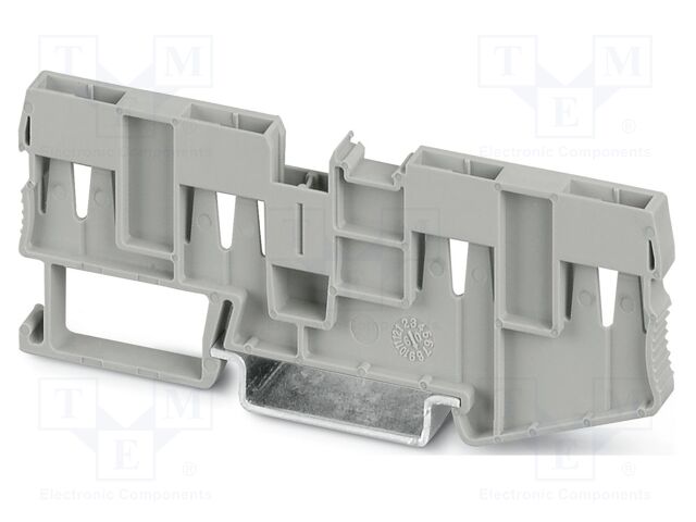 End/partition plate; PA; L: 35.3mm; W: 5.2mm; H: 89.4mm; Body: grey