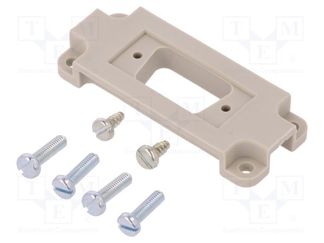 Mounting adapter; Han; Engineering PN: Adapter Han 10A-D-Sub 9