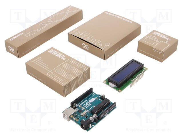 Dev.kit: Arduino; GPIO,I2C,PWM,SPI,UART; Comp: ATMEGA328; 5VDC