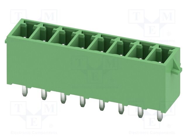 PCB headers, nominal cross section: 1.5 mm?, color: green, n