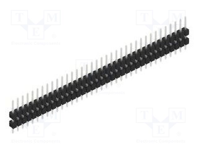 Connector: pin strips; pin header; male; PIN: 36; 2.54mm; THT; 1x36