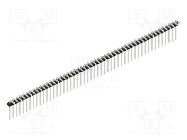 Connector: pin strips; pin header; male; PIN: 50; 2mm; THT; 1x50