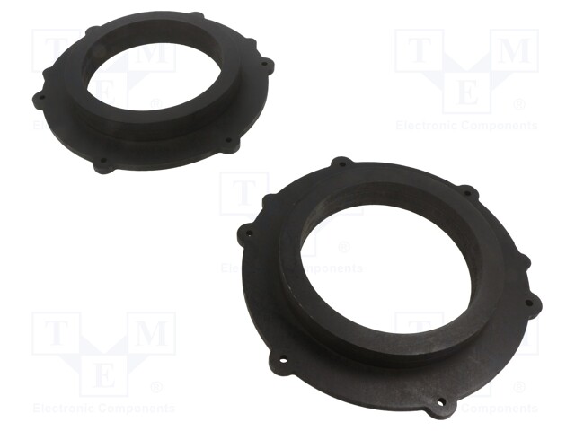 Spacer ring; MDF; 165mm; Porsche; impregnated; 2pcs.