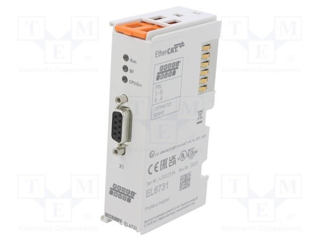 Industrial module: communication; D-Sub 9pin female; -25÷60°C