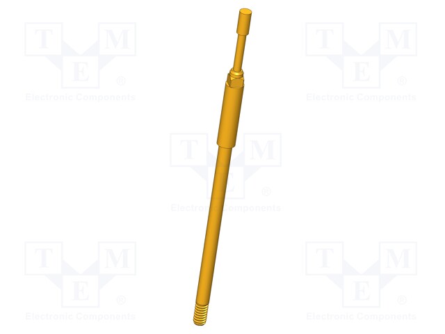 Test needle; Operational spring compression: 4mm; 8A; Ø: 1.5mm