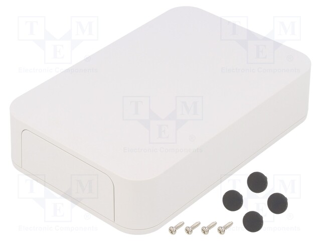 Enclosure: with panel; PF; X: 100mm; Y: 150mm; Z: 35mm; ABS; white