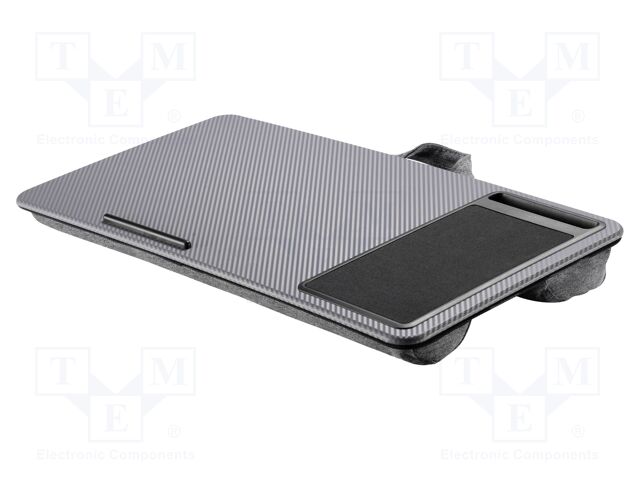 Monitor stand; grey; plastic; 305x5775x55mm