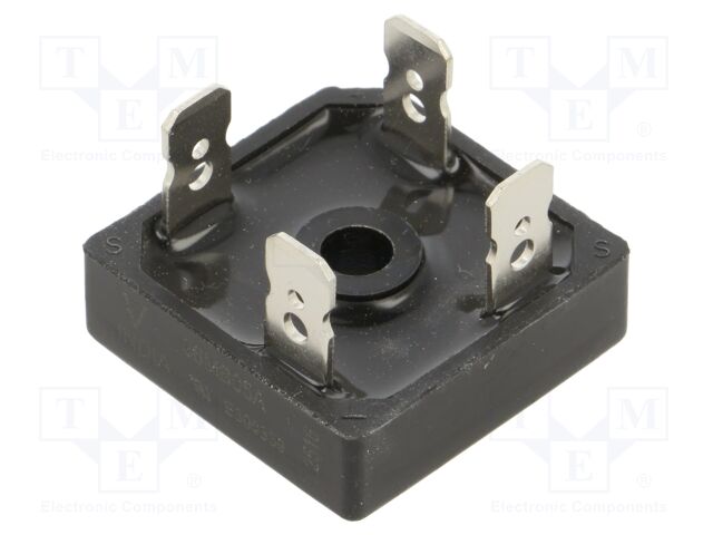 Bridge rectifier: single-phase; Urmax: 50V; If: 35A; Ifsm: 400A