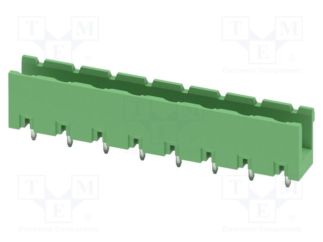 PCB headers, nominal cross section: 2.5 mm?, color: green, n
