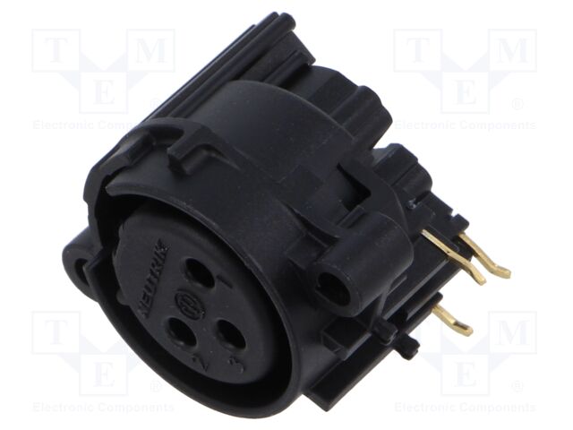 CHASS. CON. FEMALE 3POLE H 0