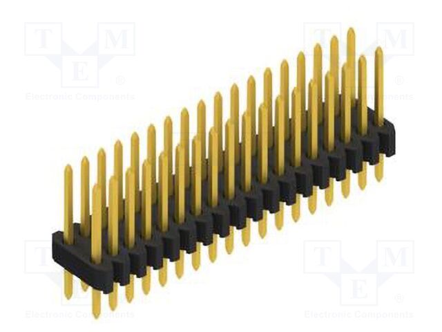 Connector: pin strips; pin header; male; PIN: 36; 1.27mm; THT; 2x18