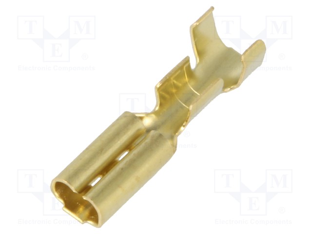 Terminal: flat; 2.8mm; 0.8mm; female; 0.5÷1mm2; crimped; for cable