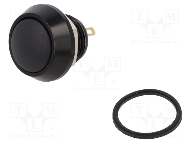 Switch: vandal resistant; Pos: 2; SPST-NO; 5A/24VDC; IP67; OFF-(ON)