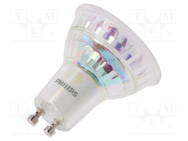 LED lamp; neutral white; GU10; 230VAC; 275lm; 3.5W; 36°; 4000K