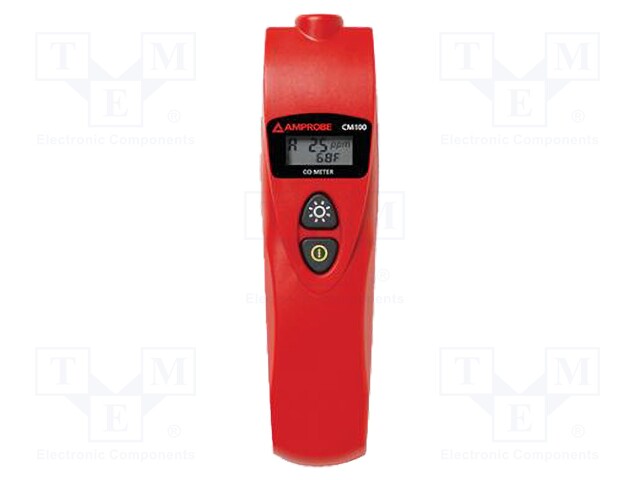 Meter: CO; Range: 0÷999ppm; 1ppm; 175x47x28mm