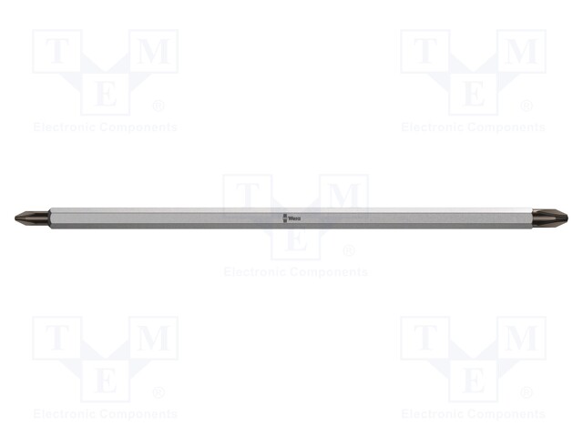 Interchangeable blade; Pozidriv®; PZ1,PZ2; double-sided; 175mm