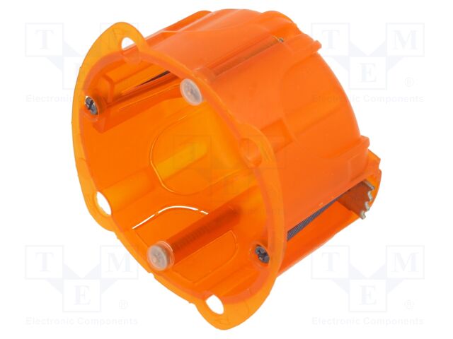 Enclosure: junction box; X: 72mm; Y: 72mm; Ø: 67mm; Z: 40mm; plastic