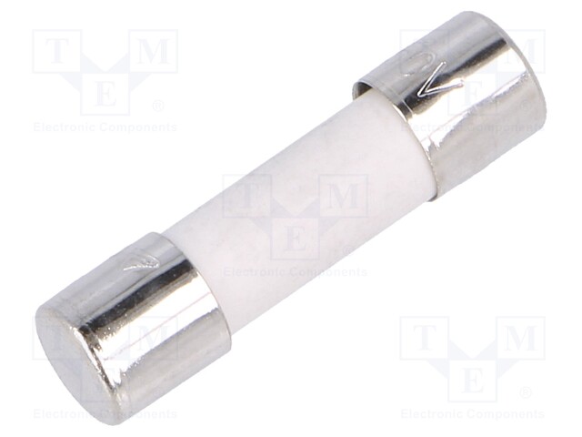 Fuse: fuse; 12.5A; 250VAC; ceramic,cylindrical; 5x20mm