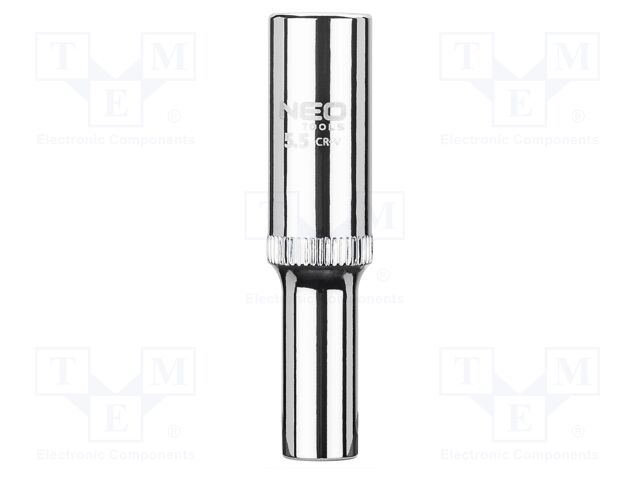Socket; 6-angles,socket spanner; HEX 5.5mm; 1/4"; SUPERLOCK; long