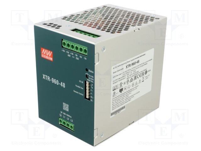 Power supply: switching; for DIN rail mounting; OUT: 1; XTR-960