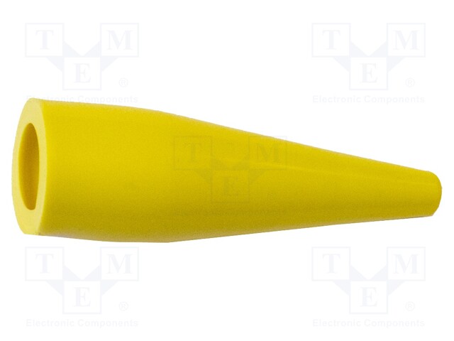 Insulator; 5kV; yellow; Mat: PVC; 65mm