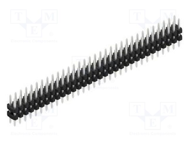 Connector: pin strips; pin header; male; PIN: 64; 2mm; THT; 2x32