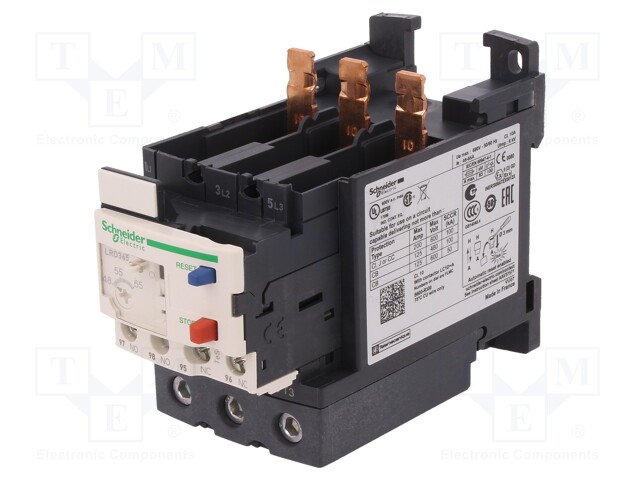 Thermal relay; Series: TeSys D; Leads: screw terminals; 48÷65A