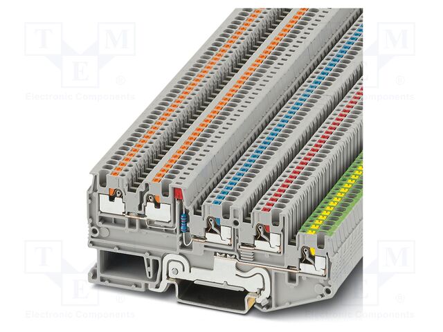 Splice terminal: rail; 13.5A; 24V; push-in; PA; L: 40mm; 0.14÷1.5mm2