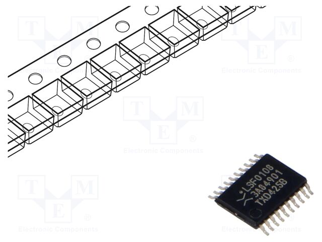 IC: digital; 8bit,bidirectional,translator; Ch: 1; CMOS,TTL; SMD