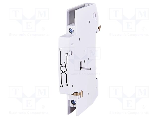 Auxiliary contacts; 230VAC; 6A; for DIN rail mounting; ETIMAT 6
