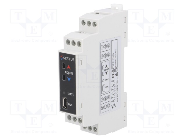 Converter: temperature; 10÷30VDC; OUT 1: 4÷20mA; Mounting: DIN